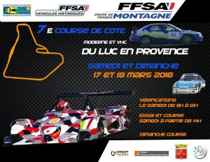 Oreca Store Blog - Course de cote du luc en provence 2018