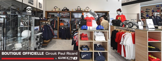 boutique ORECA Store circuit paul ricard