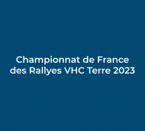 championnat de france des rallyes vhc terre 2023