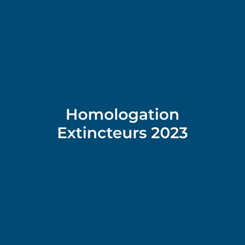 homologation extincteurs 2023