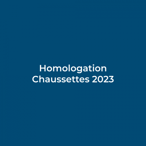 homologations chaussettes 2023