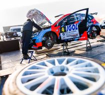 Préparation voiture Nicolas Ciamin Rallye du Touquet 2022