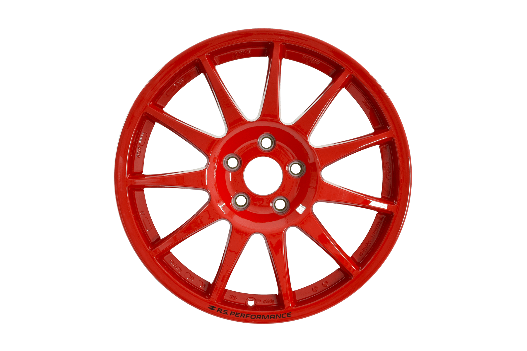 Jante Turini 18' rouge pour RENAULT CLIO IV R.S.