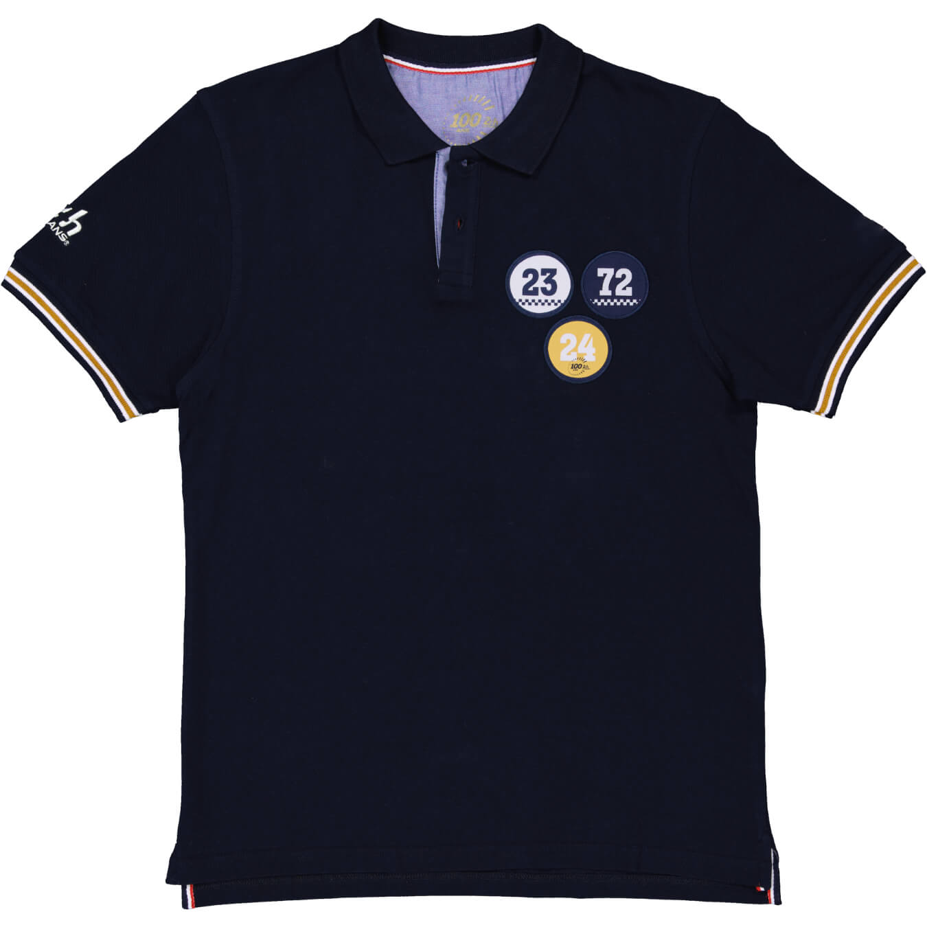 Polo 24H DU MANS Century Numbers Bleu pour homme