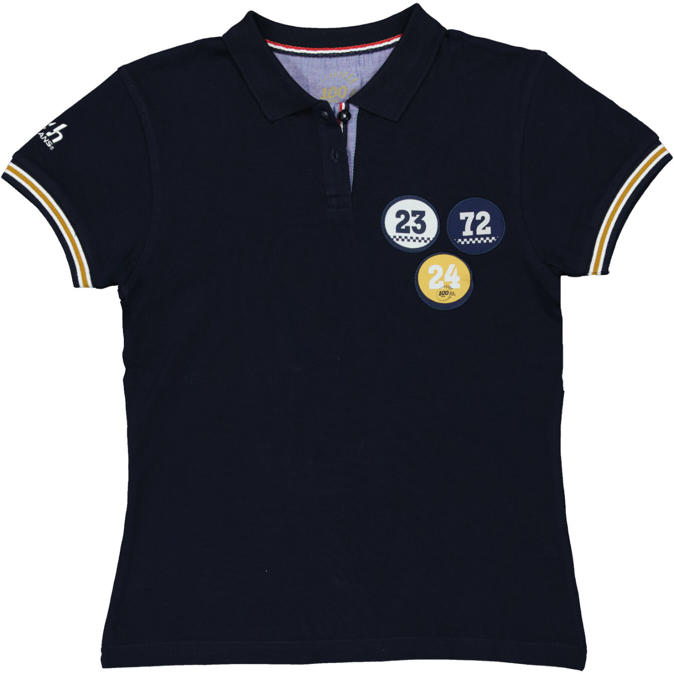 Polo 24H DU MANS Century Numbers Bleu pour femme