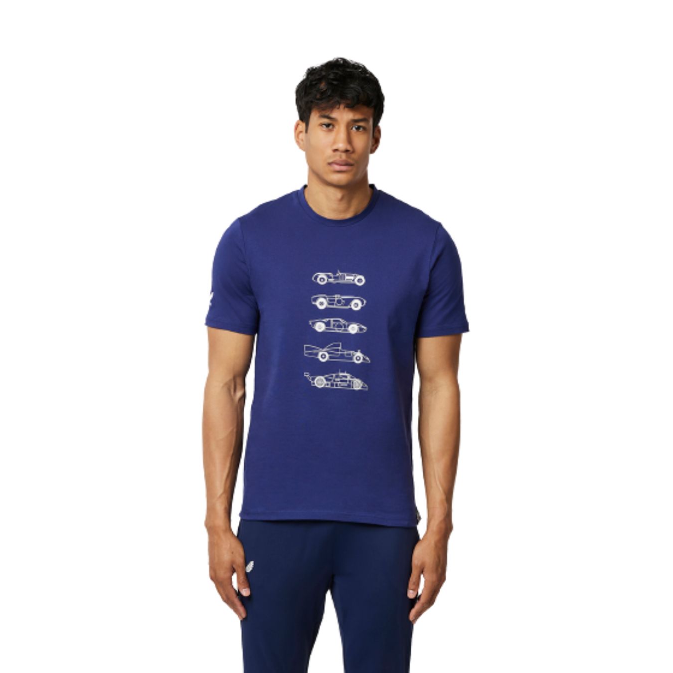 T-shirt 24H DU MANS Voiture bleu pour homme