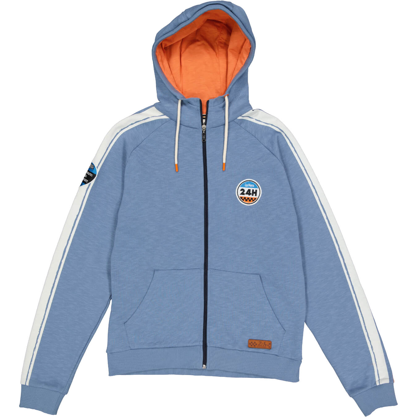 Sweat à Capuche Zippé 24H DU MANS Légende Vintage Bleu pour homme