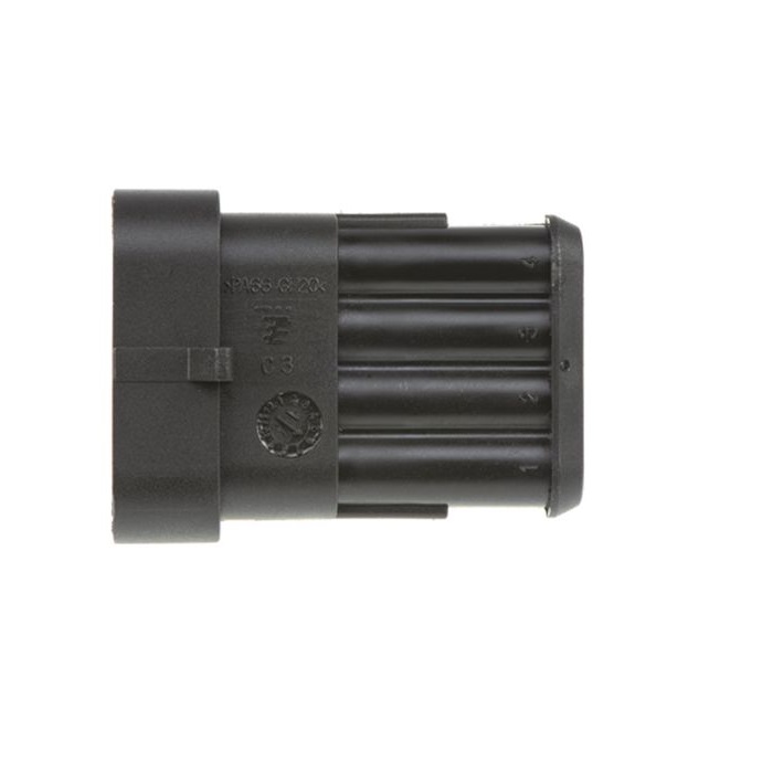 Connecteur étanche boîtier femelle 4 fils