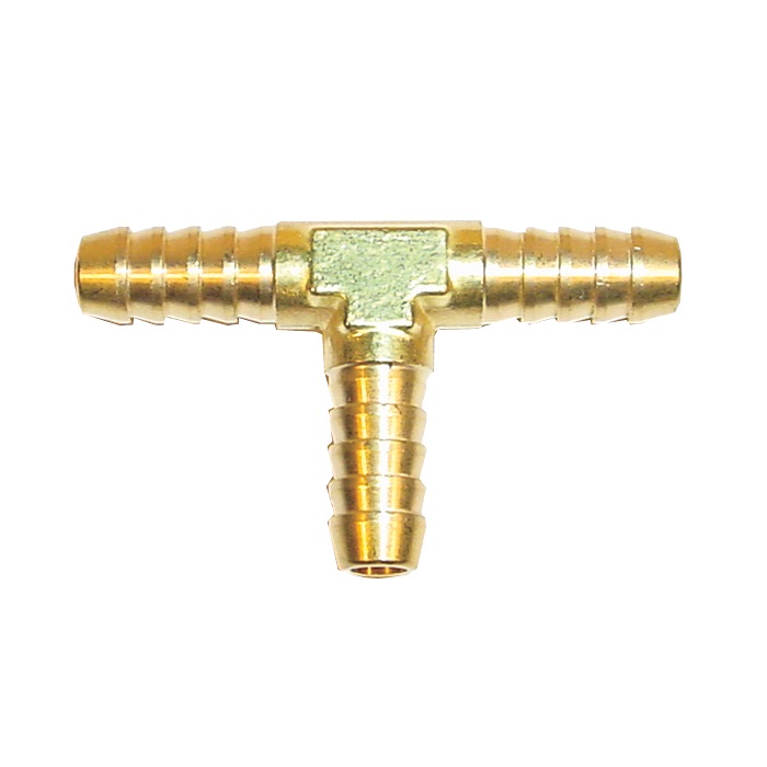 Té Laiton 8mm à embouts sapin