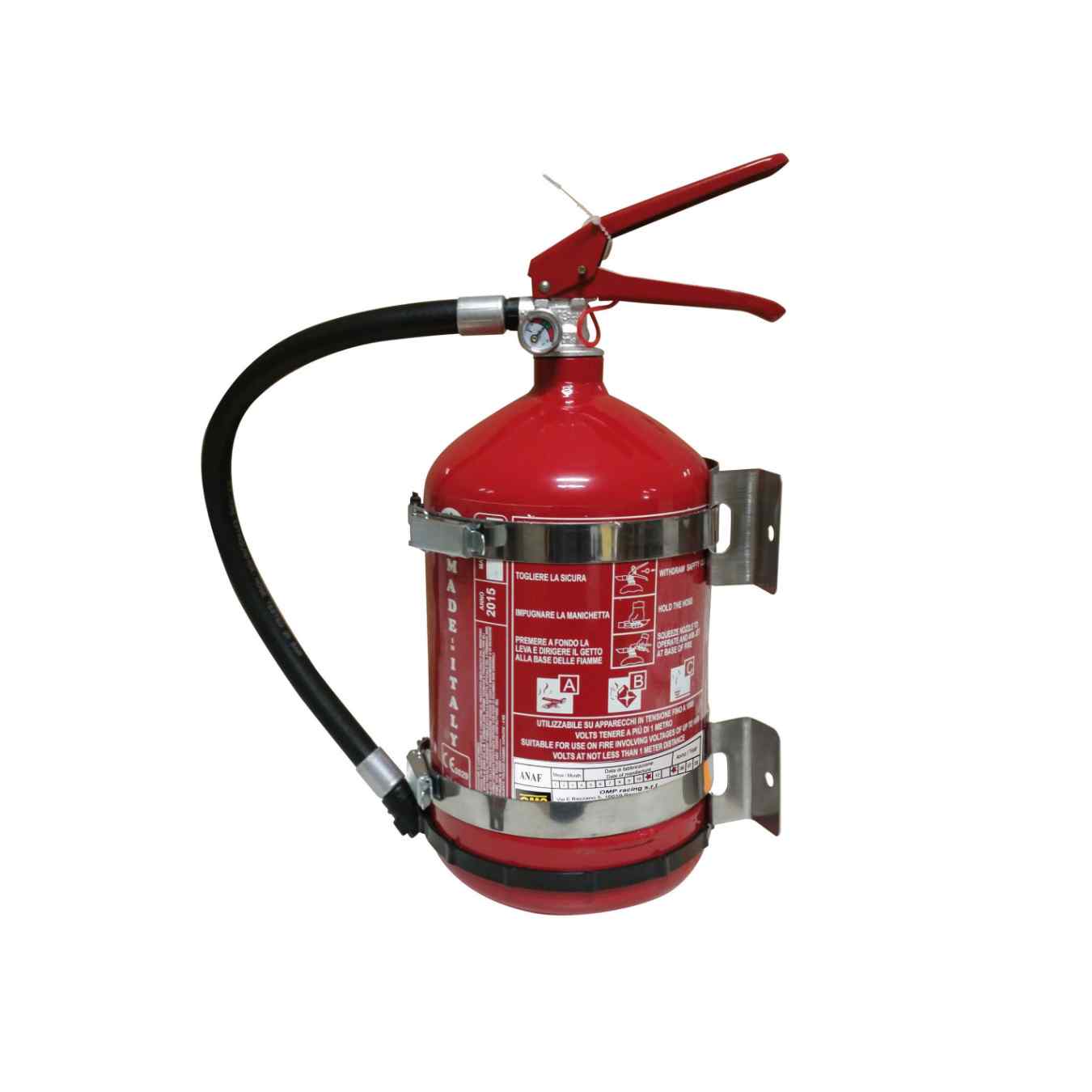 Extincteur manuel poudre ABC 4.0 kg Acier OMP CB0-0322-A01