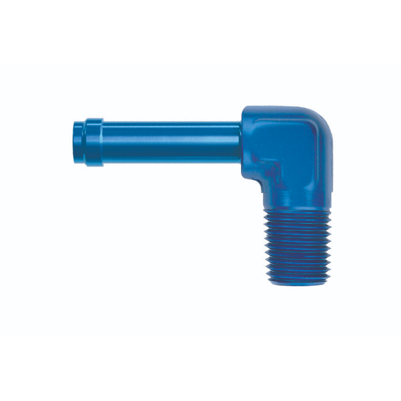 Adaptateur GOODRIDGE AN842 90° 1/4 JIC X 18 en Alu Bleu