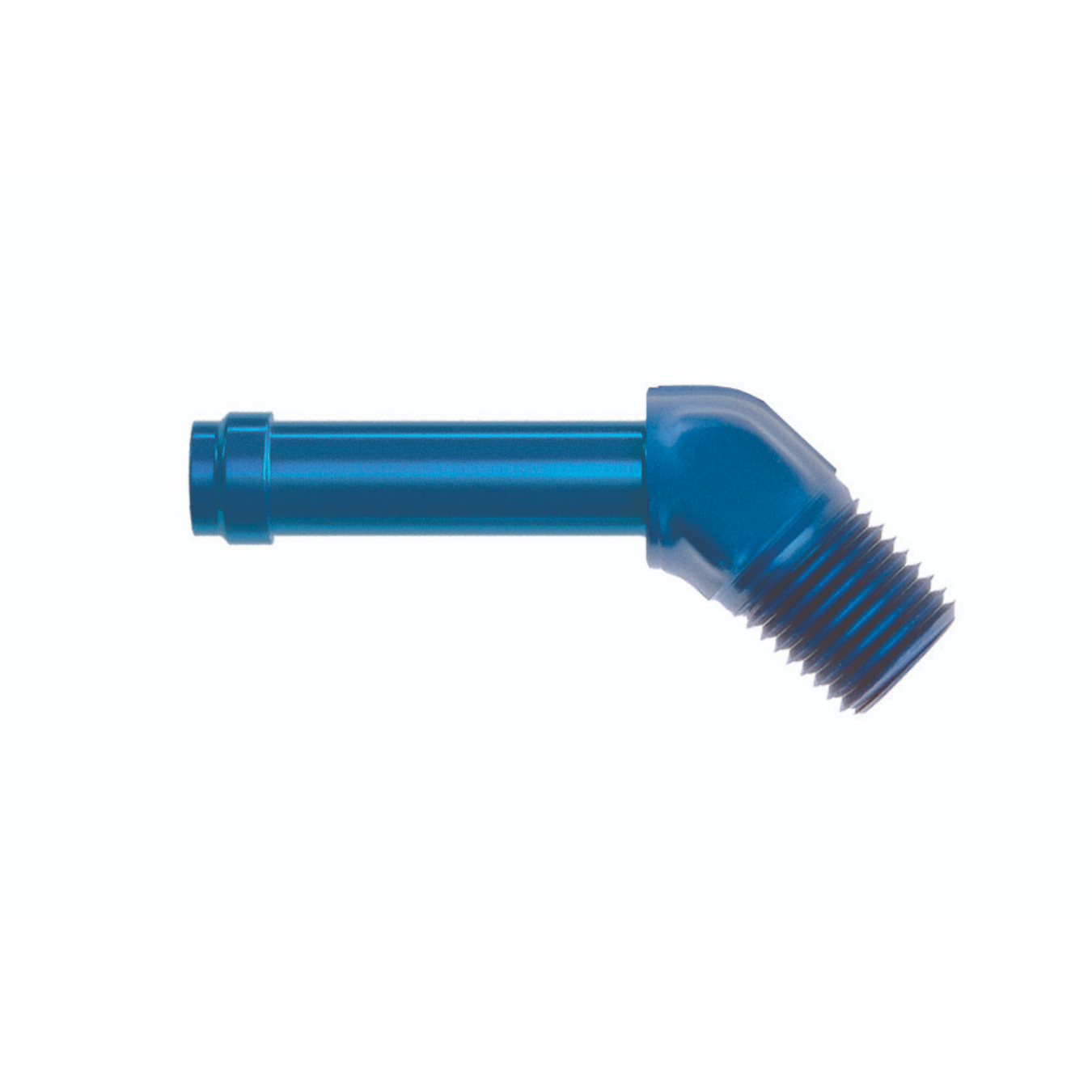 Adaptateur GOODRIDGE AN844 45° 1/4 JIC X 18 en Alu Bleu