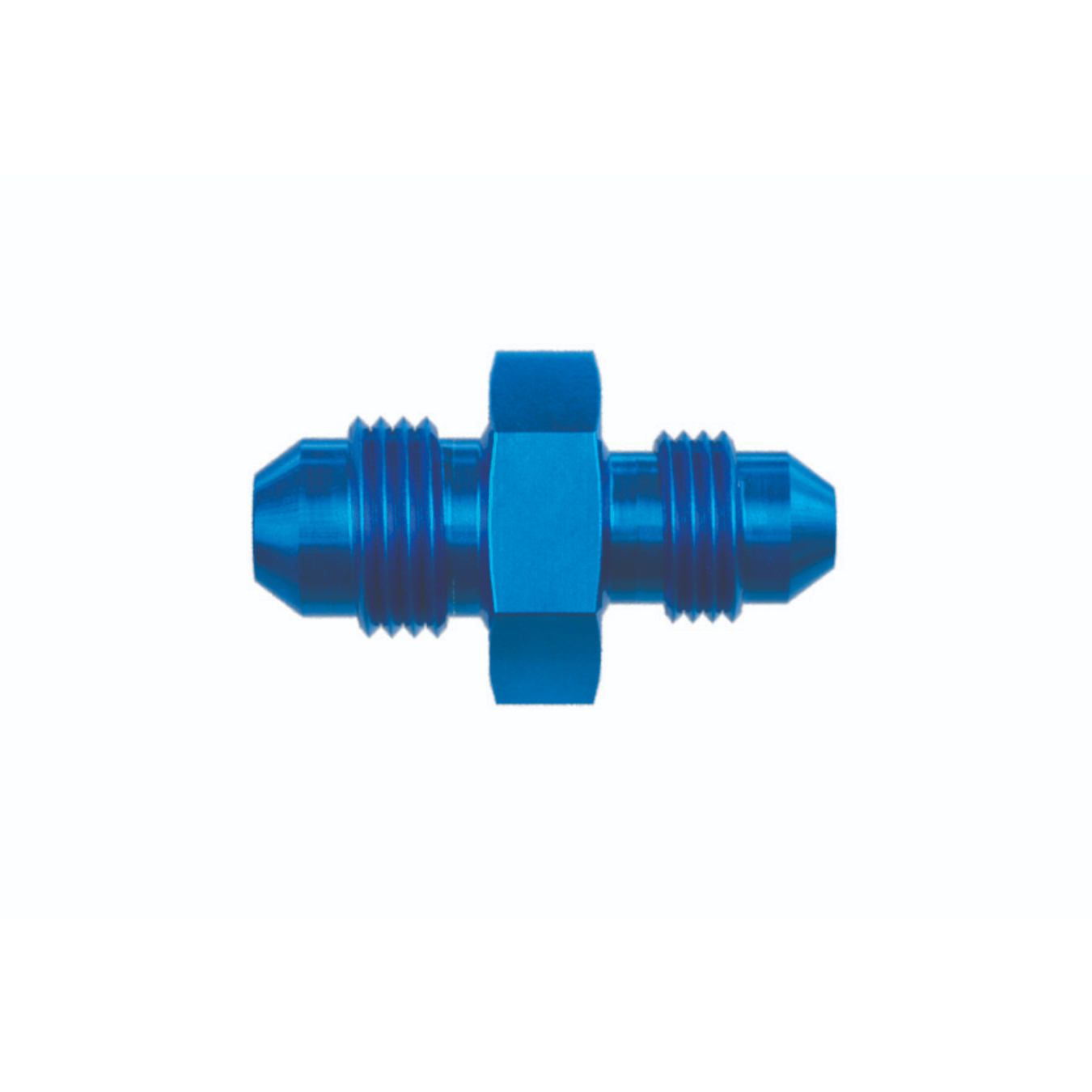 Adaptateur GOODRIDGE AN919 JIC 7/16 X 20 Mâle - JIC 1/2 X 20 Mâle en Alu Bleu