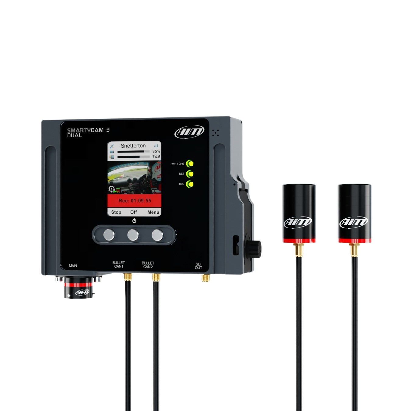 Caméra AIM SmartyCam 3 Dual 2 caméras 84° câble 2m