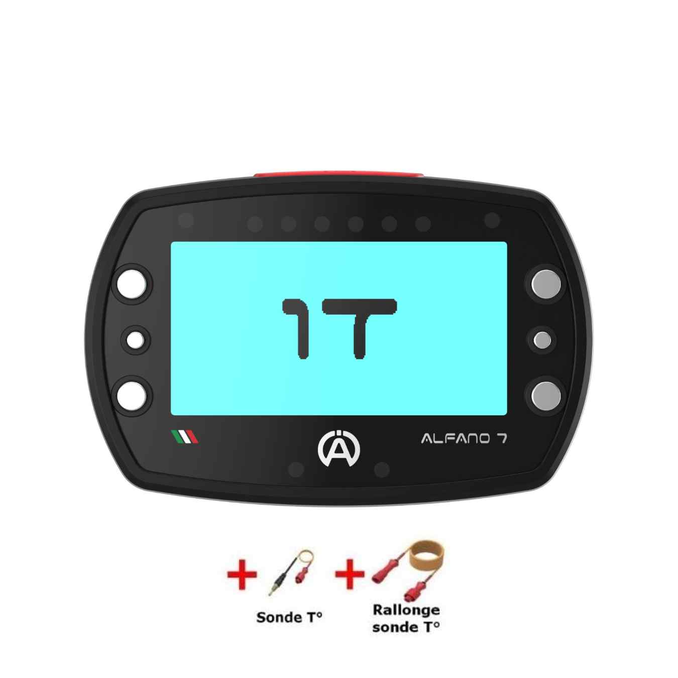 Alfano 7 1T + sonde température eau + rallonge 135cm (PACK1) ALF1075PACK1