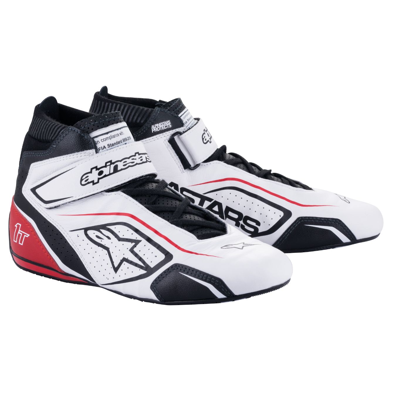 Bottines ALPINESTARS FIA TECH-1 T V3 Blanc taille 43