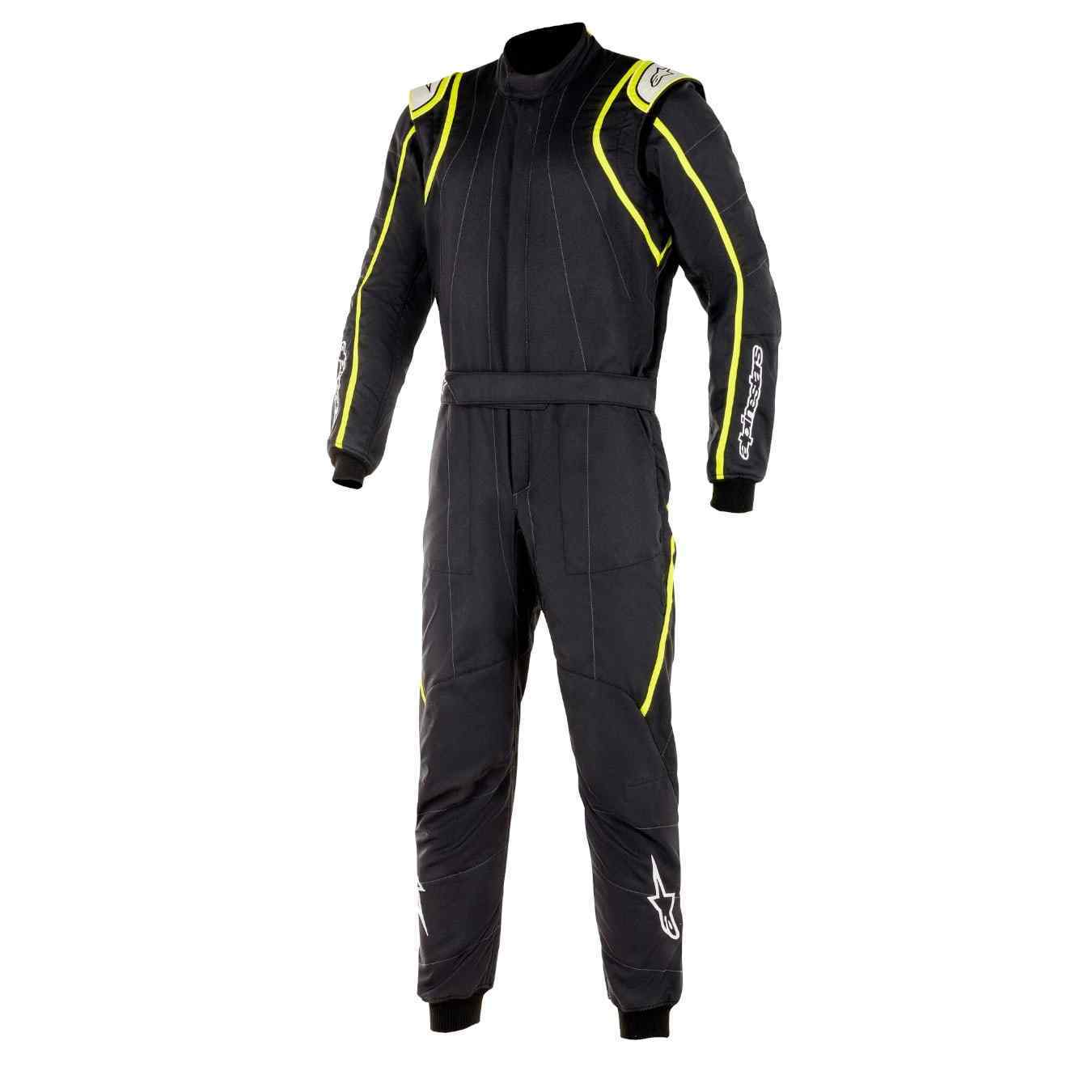 Combinaison ALPINESTARS GP RACE V2 FIA 8856 2018 Noir Jaune