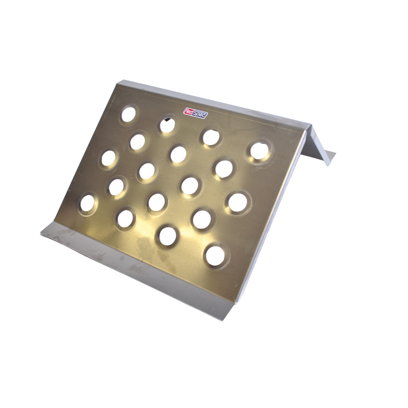 Repose pieds copilote aluminium 325x240mm REDSPEC