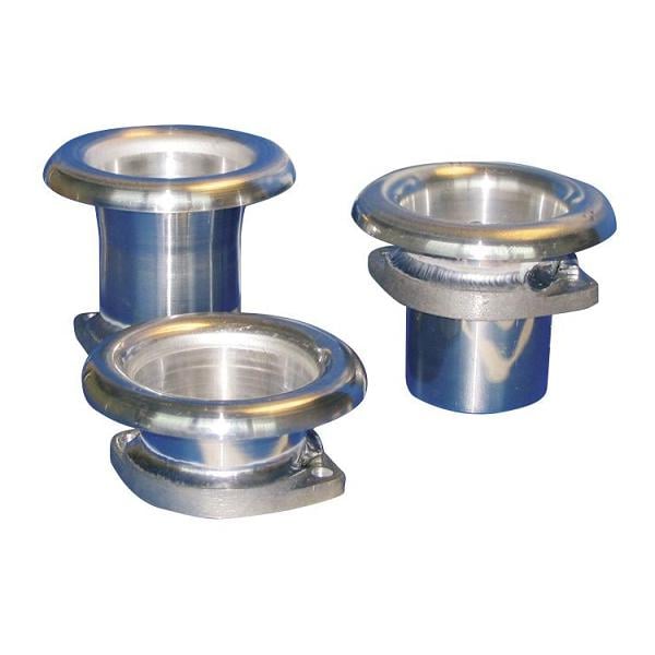 Cornet aluminium à visser pour carburateurs Weber DCOE 48 longueur 75 mm