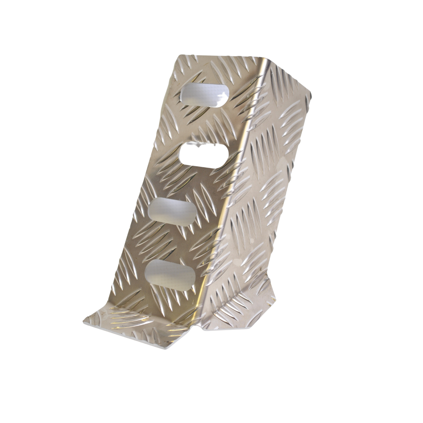 Repose pieds pilote antidérapant aluminium REDSPEC