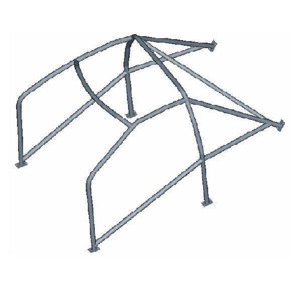 Arceau OMP pour RENAULT Clio 2 1998-2005 multipoints à souder