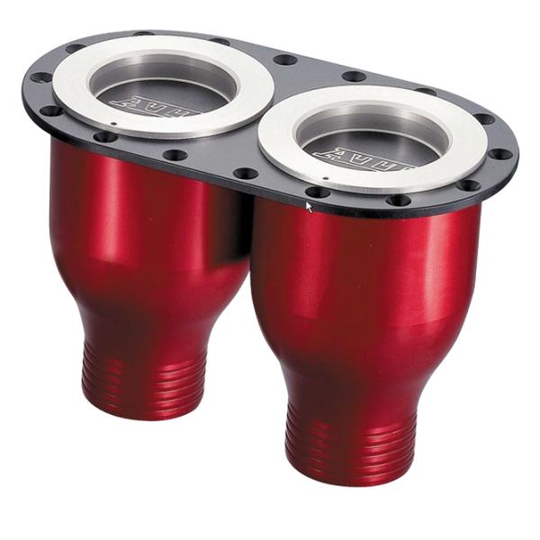 Vanne femelle double 2' ATL - réservoir à distance avec entraxe 100 mm