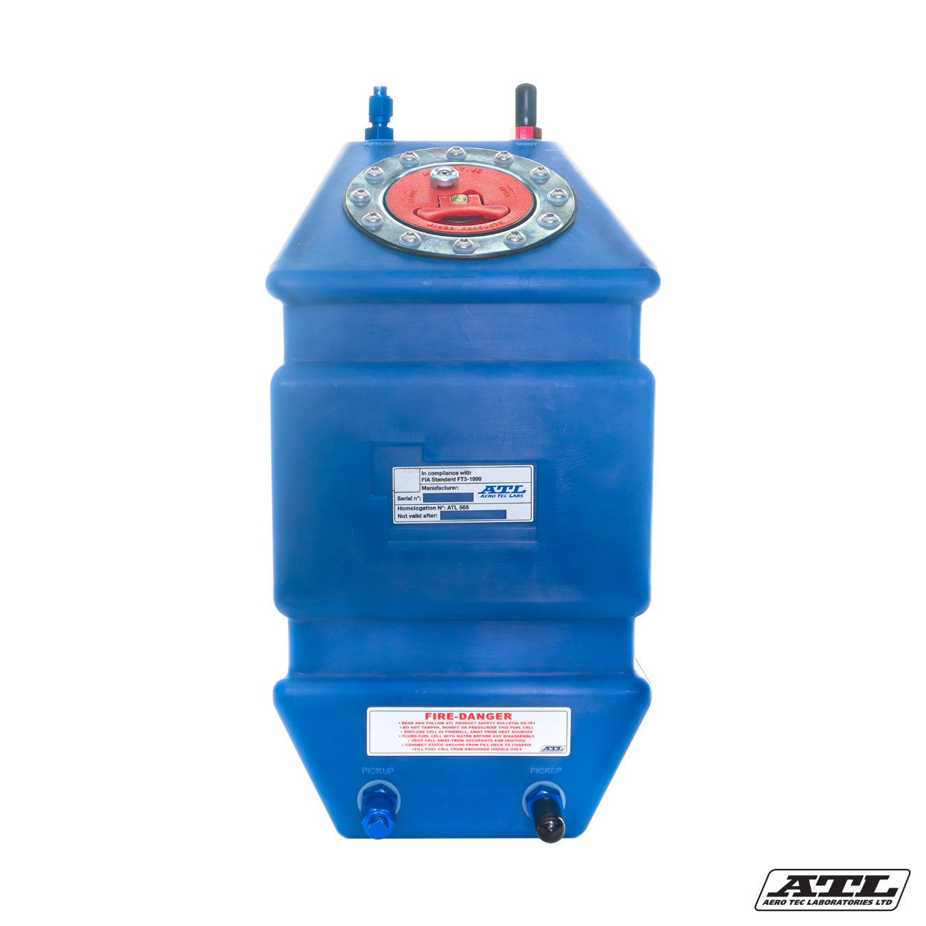 Réservoir ATL essence RACELL 15L 230 x 208 x 435 mm