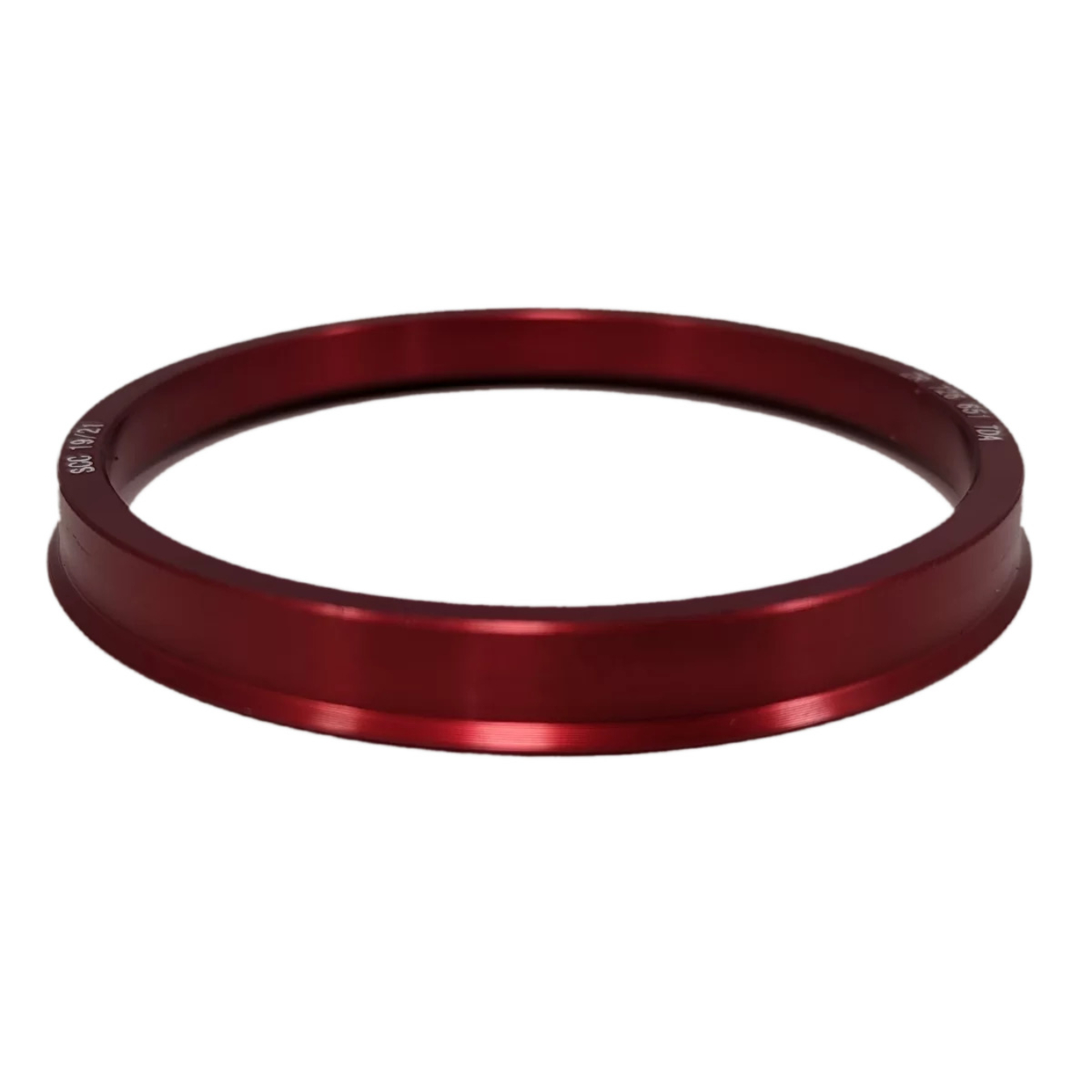 Bague de centrage TEAM DYNAMICS aluminium anodisé rouge