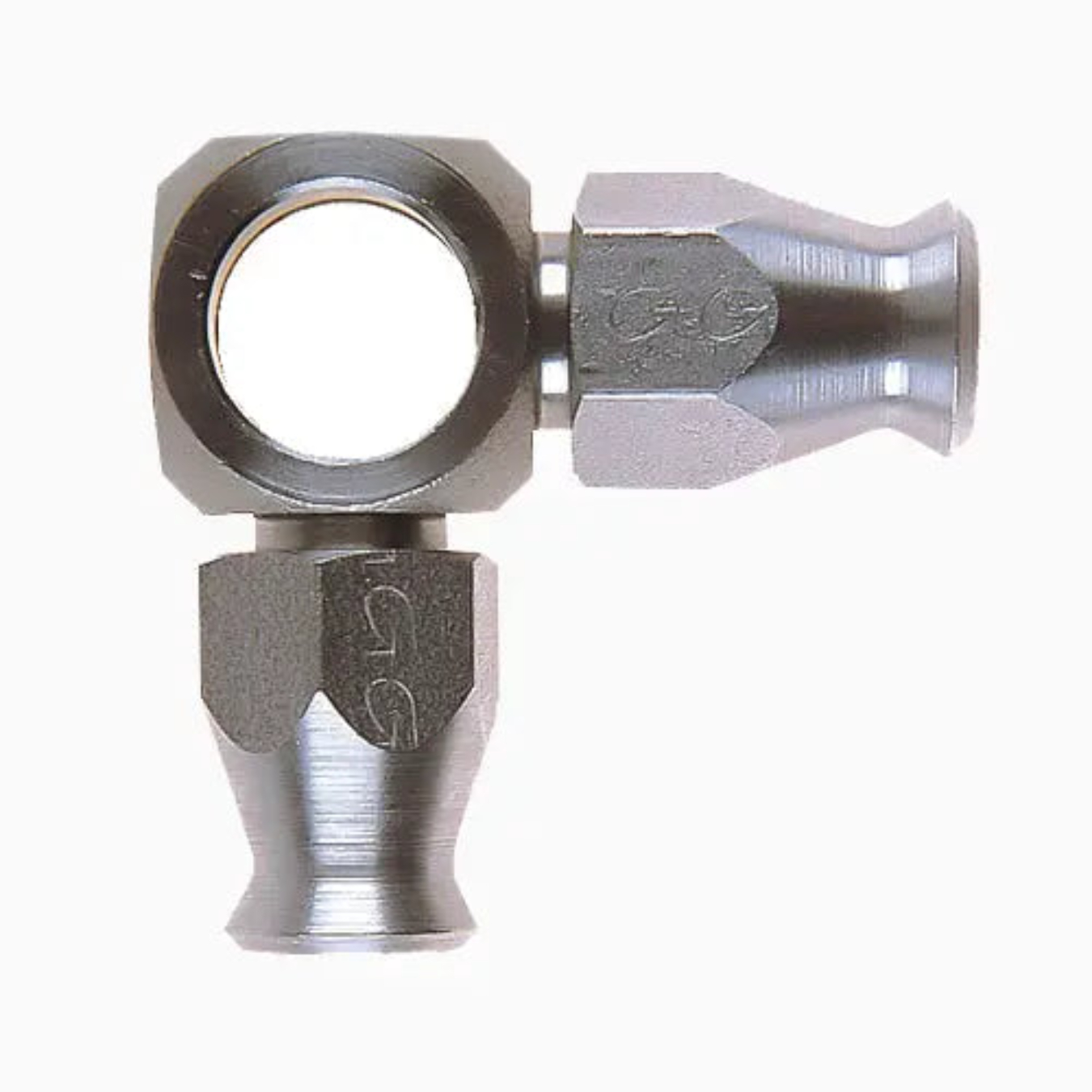 Banjo GOODRIDGE double 90° Dash 3 3/8 en Inox