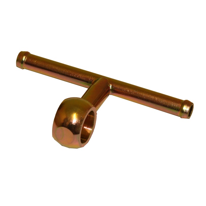 Banjo Té pour durites caoutchouc de carburateurs