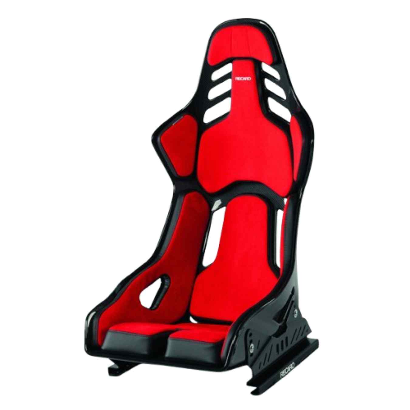 Baquet FIA RECARO PODIUM CF carbone Alcantara rouge