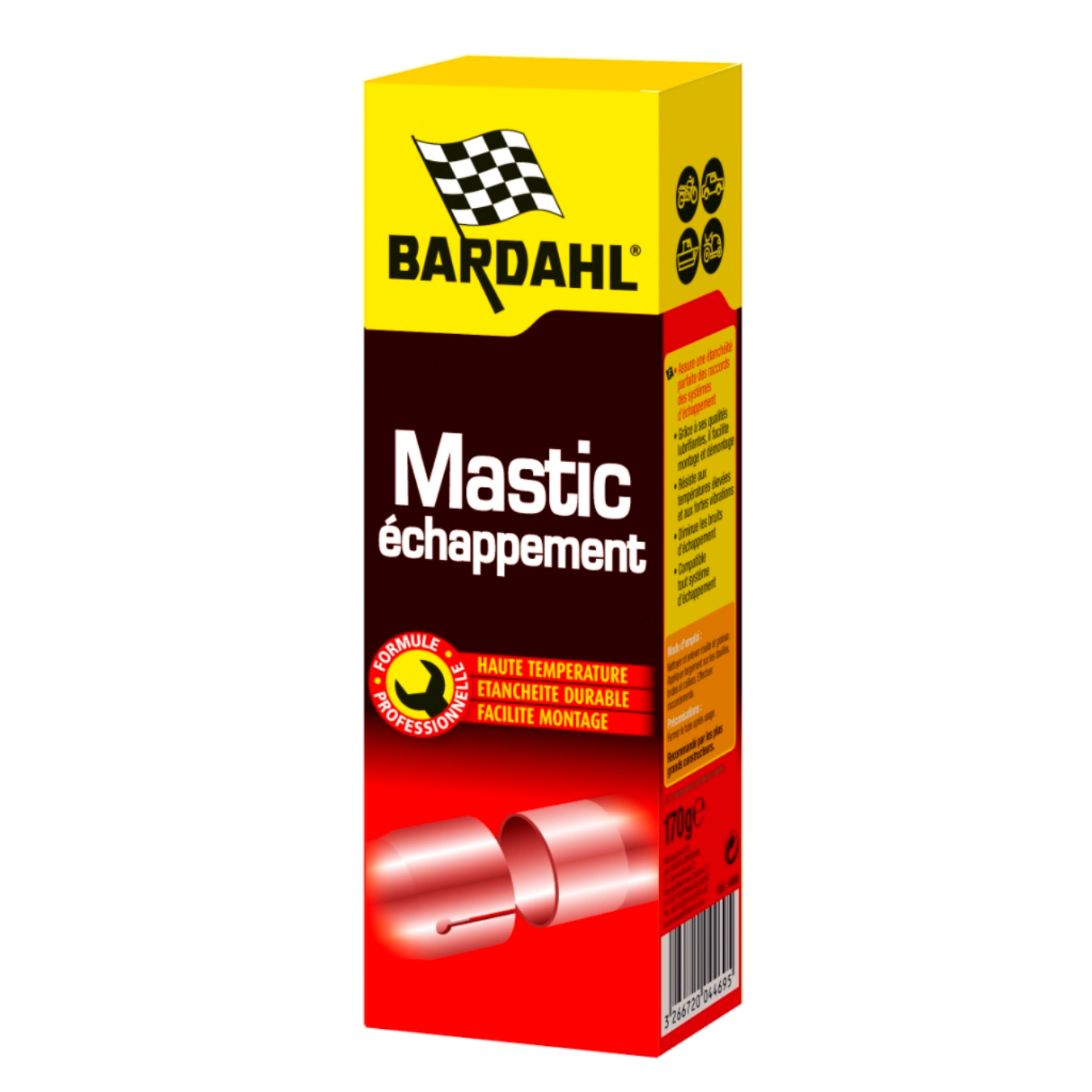 Mastic échappement BARDAHL 150g