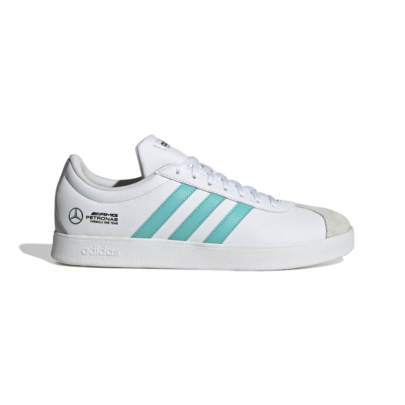 Baskets Mercedes AMG adidas vl court blanc homme
