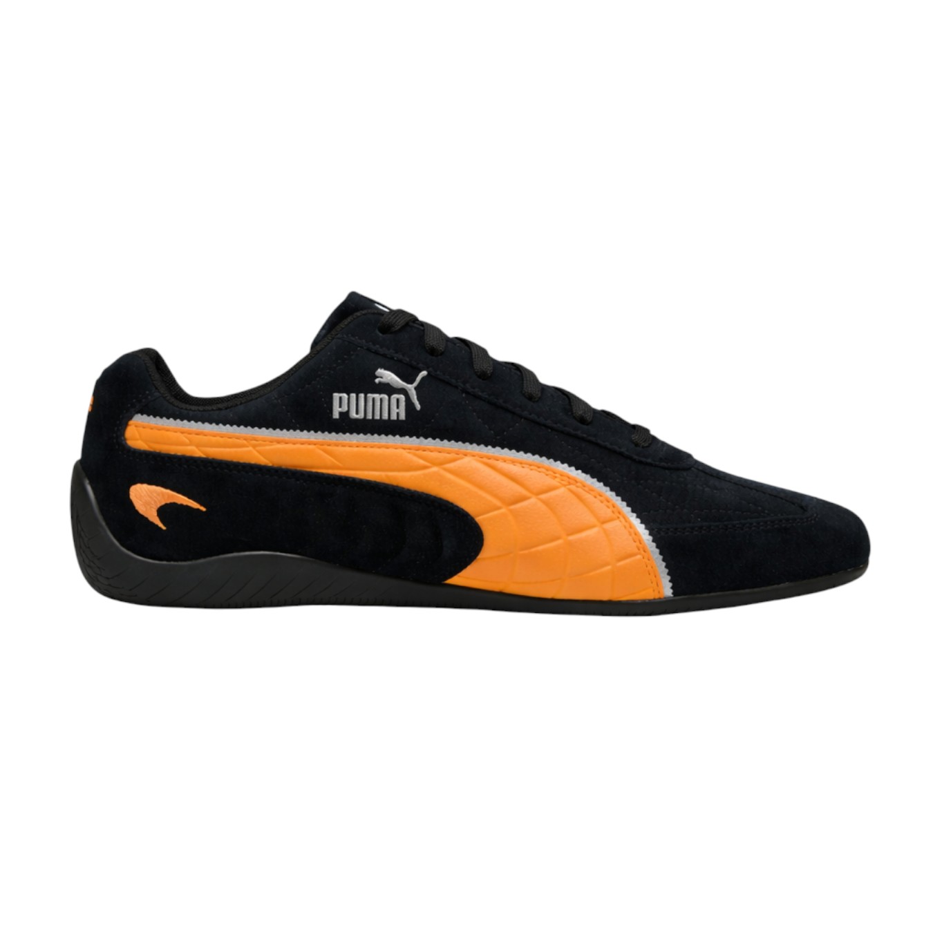 Baskets Puma Speedcat X McLaren Noires Oranges Femme