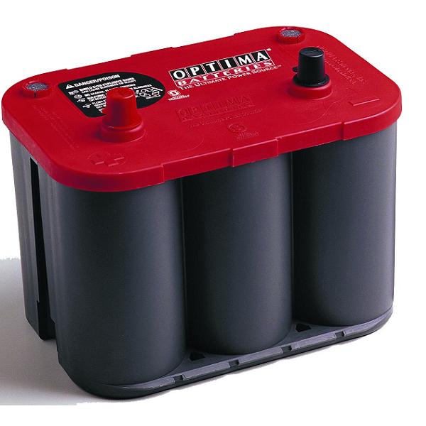 Batterie au plomb OPTIMA démarrage 730 A dimensions 237x172x197 mm