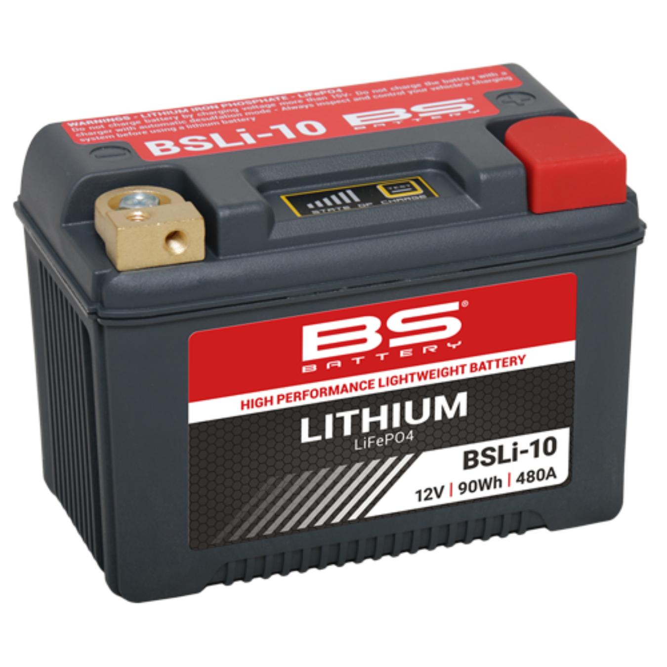 Batterie BS BATTERY BSLi-10 Lithium LiFePO4 6Ah 480A