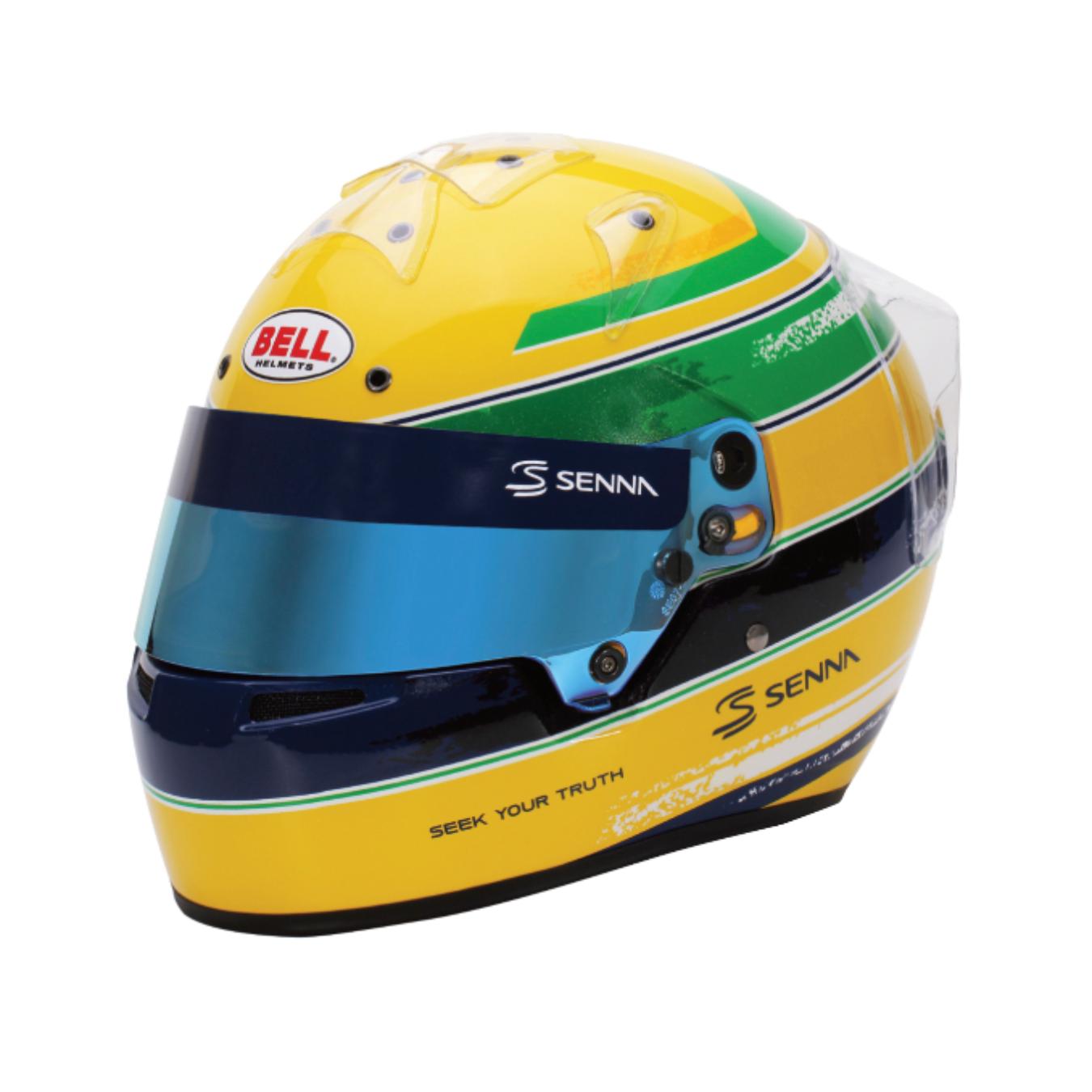 Casque intégral Karting BELL KC7 CMR AYRTON SENNA