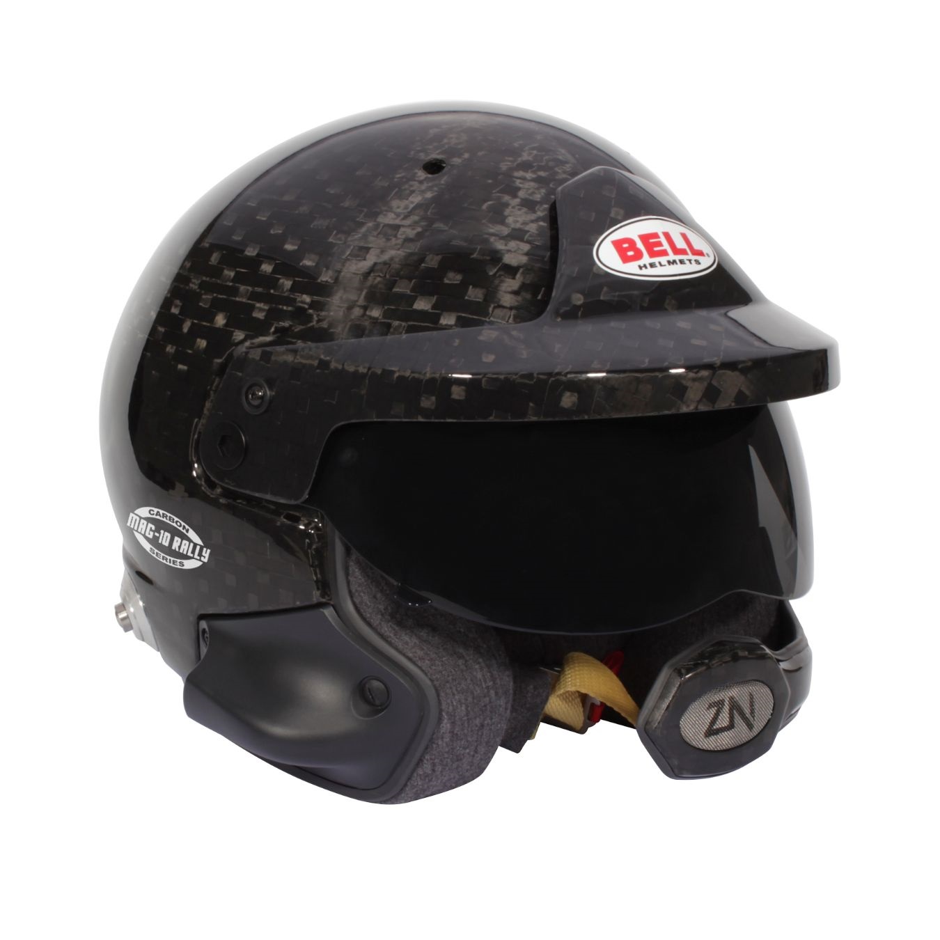 Casque jet BELL MAG-10 Rally carbon (HANS) FIA 8859-2015 / SA2020