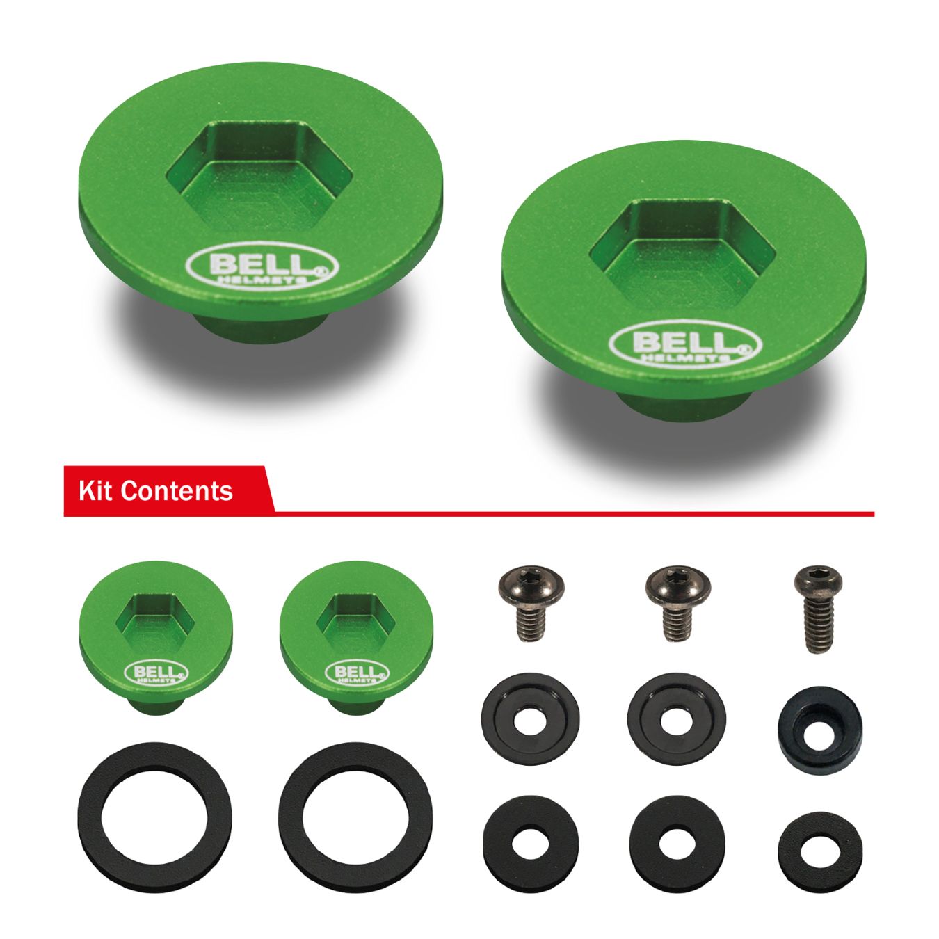 Kit visserie BELL pour visières SE03 et SE05