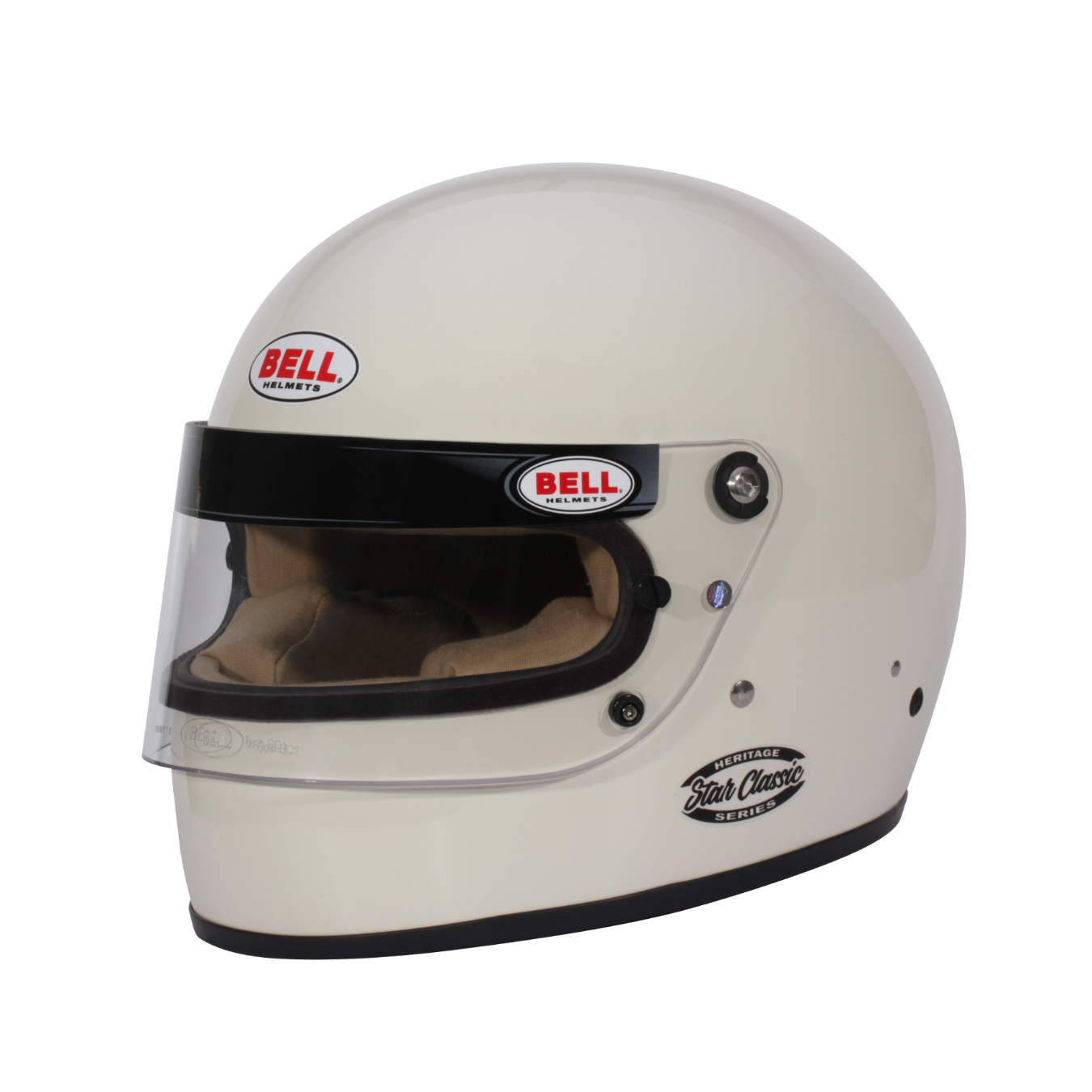 Casque intégral FIA BELL Star Classic blanc