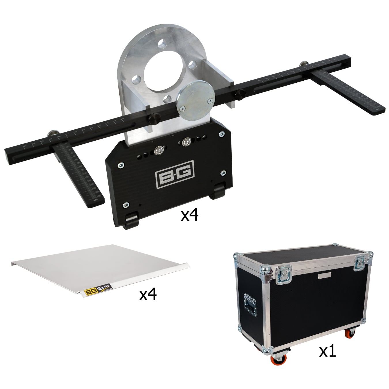 Kit Hub Stand Pro BG RACING - à percer