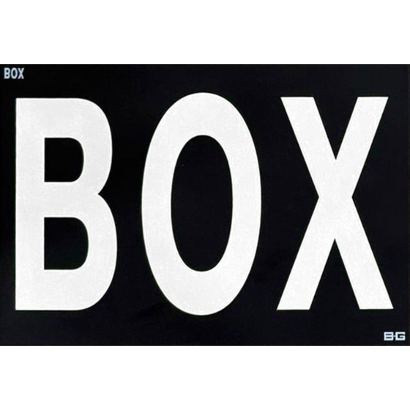 BG Racing Jeu de chiffres pour panneau de stand standard