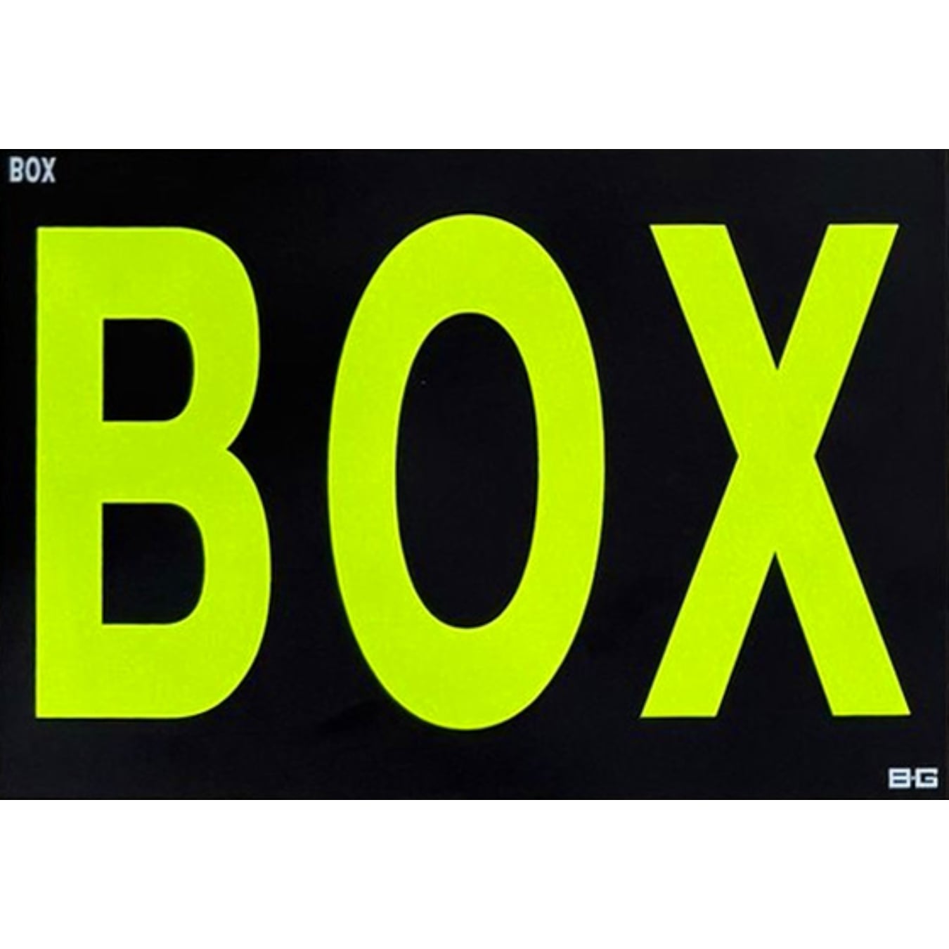 BG Racing Jeu de chiffres pour panneau de stand standard
