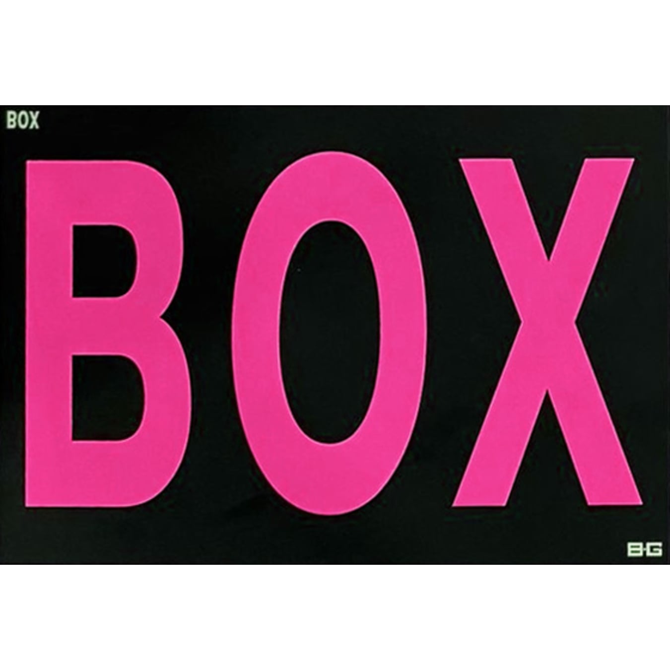 BG Racing Jeu de chiffres pour panneau de stand standard