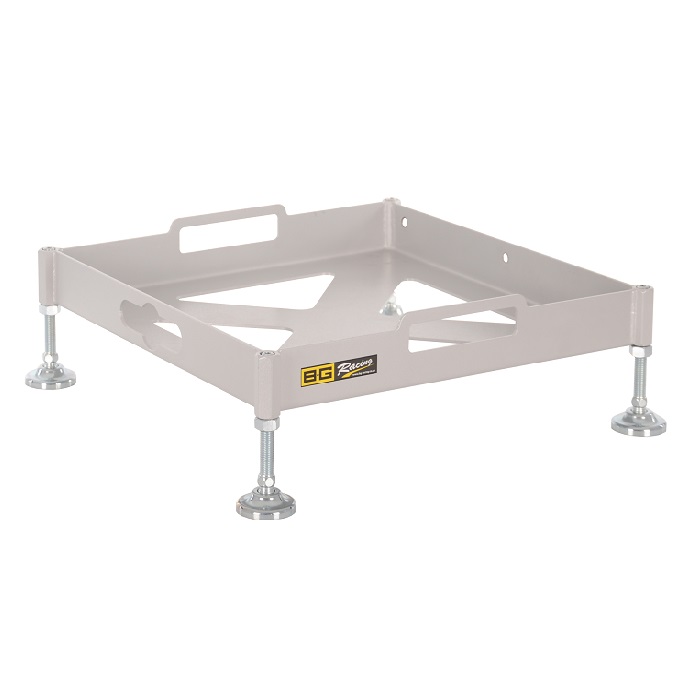 Plateaux de réglages en acier pour balances BG RACING, sans partie plane