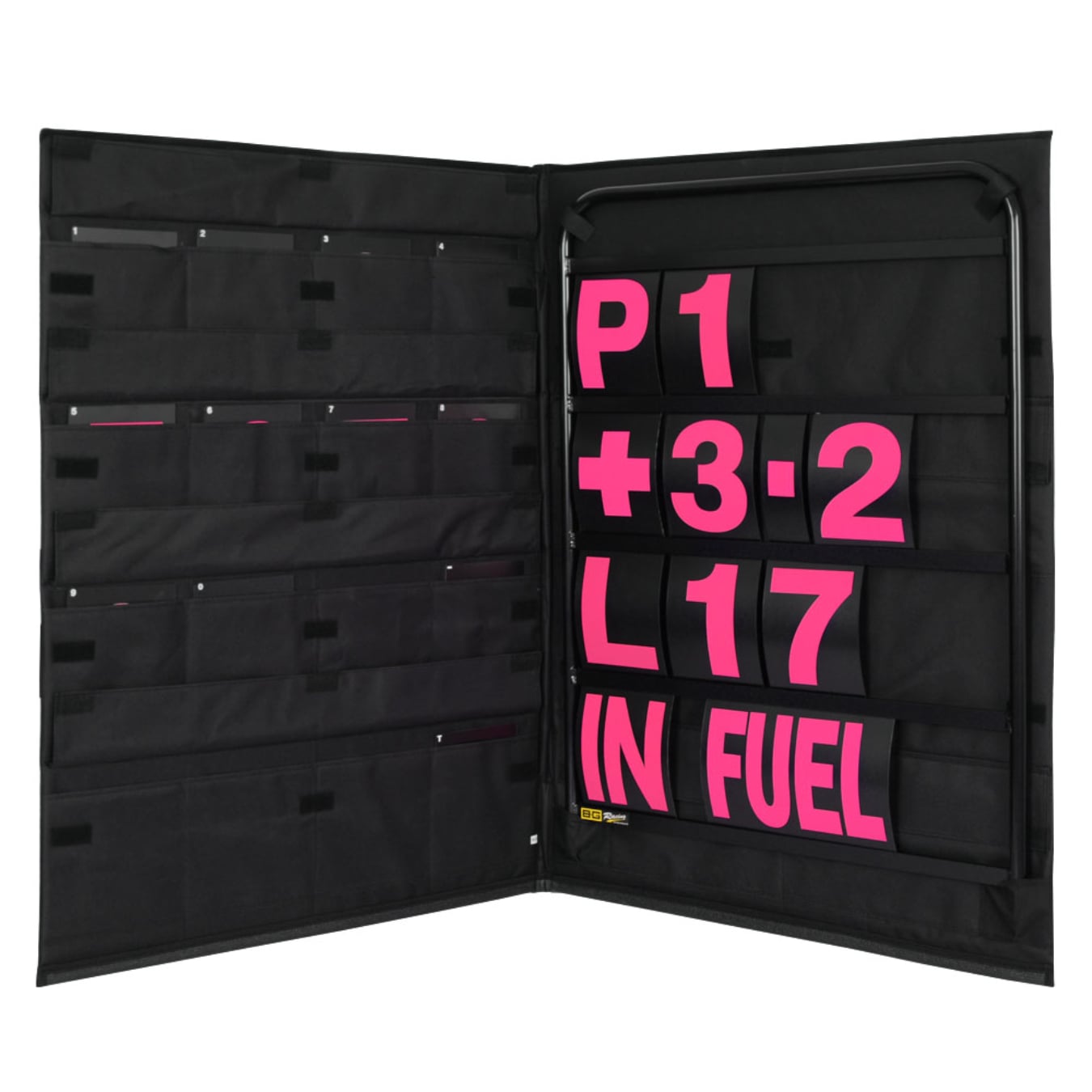Kit de panneautage BG RACING - Châssis standard noir Rose