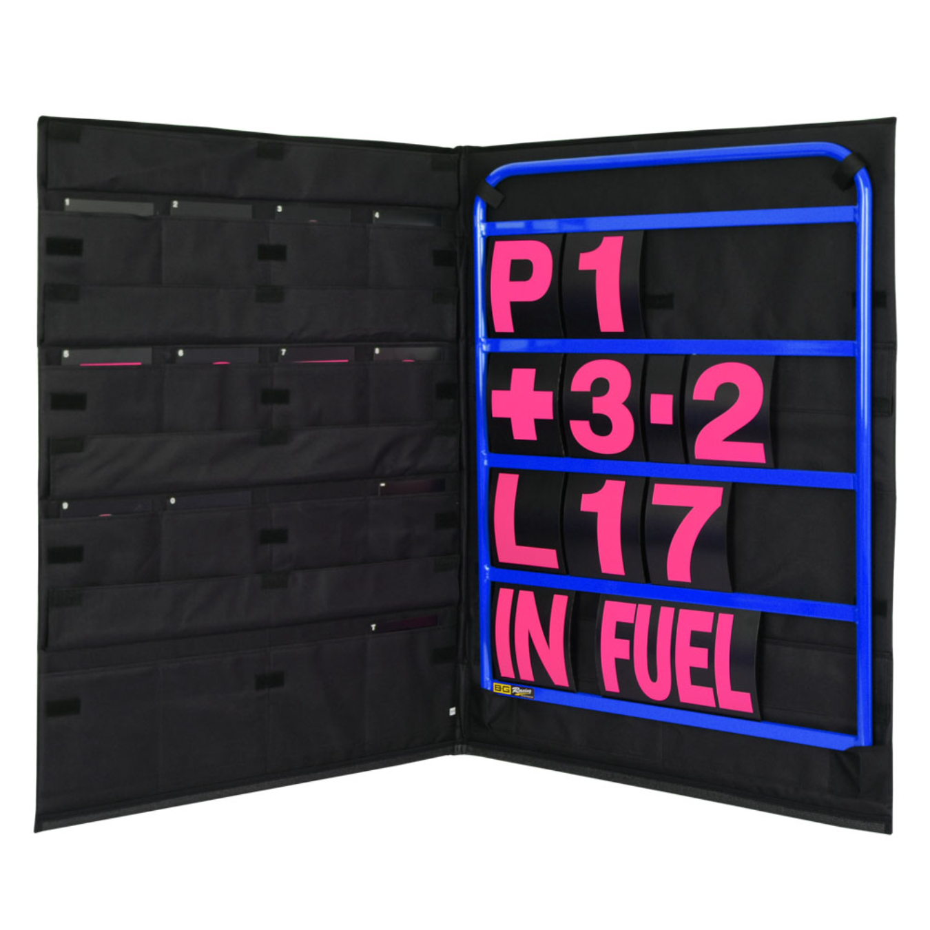 Kit panneautage BG RACING - Châssis standard bleu Rose