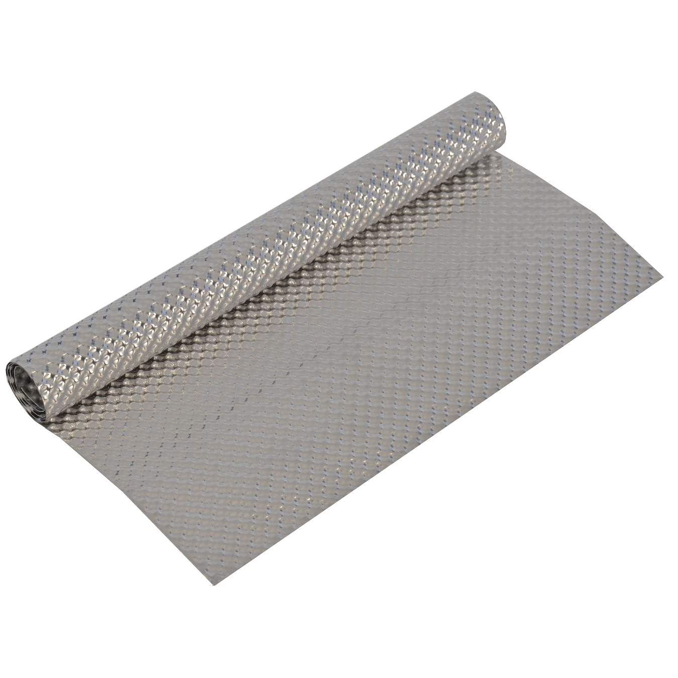 BG Racing Plaque isolante thermique aluminium gaufre 1000x1000mm