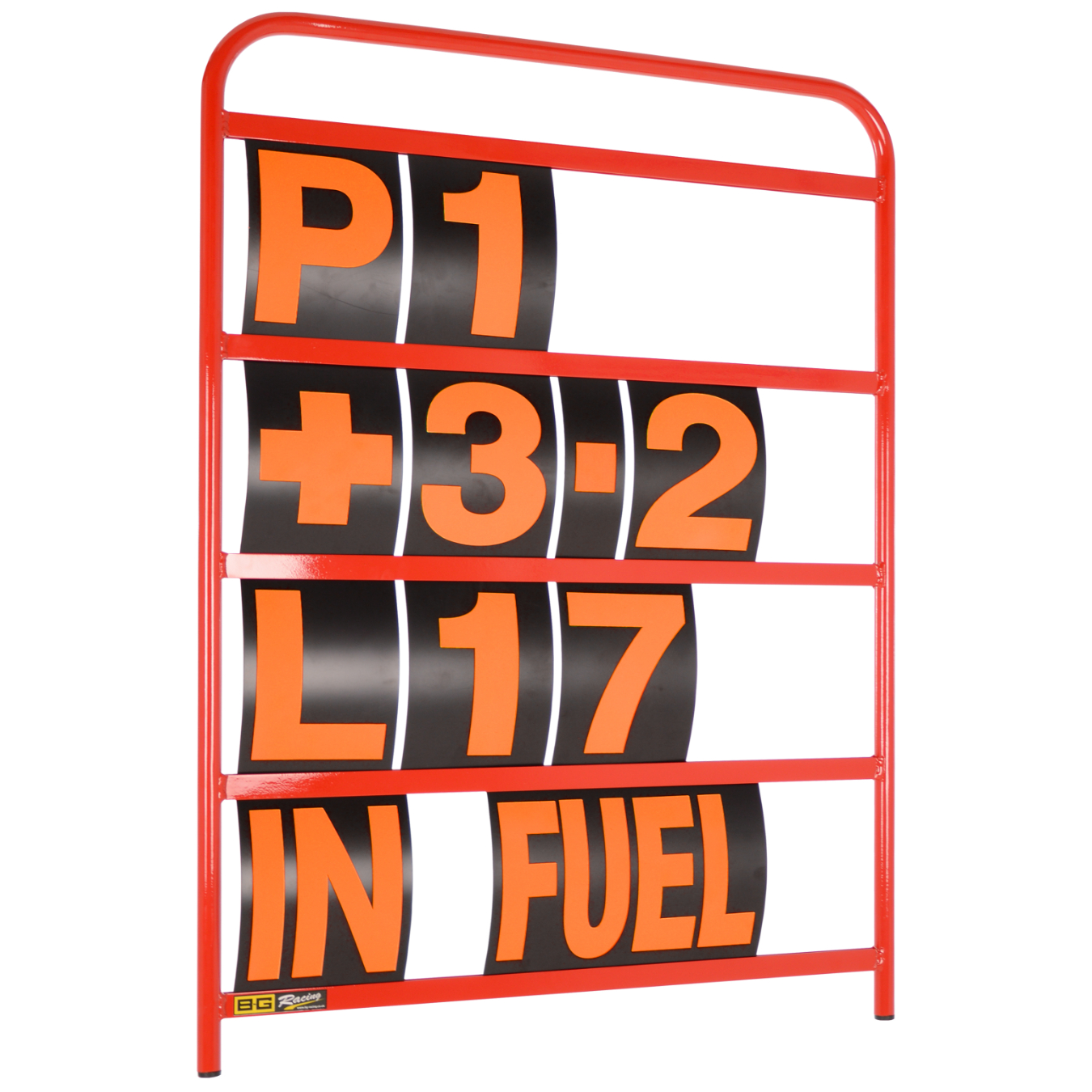 Tableau de panneautage standard BG RACING Rouge