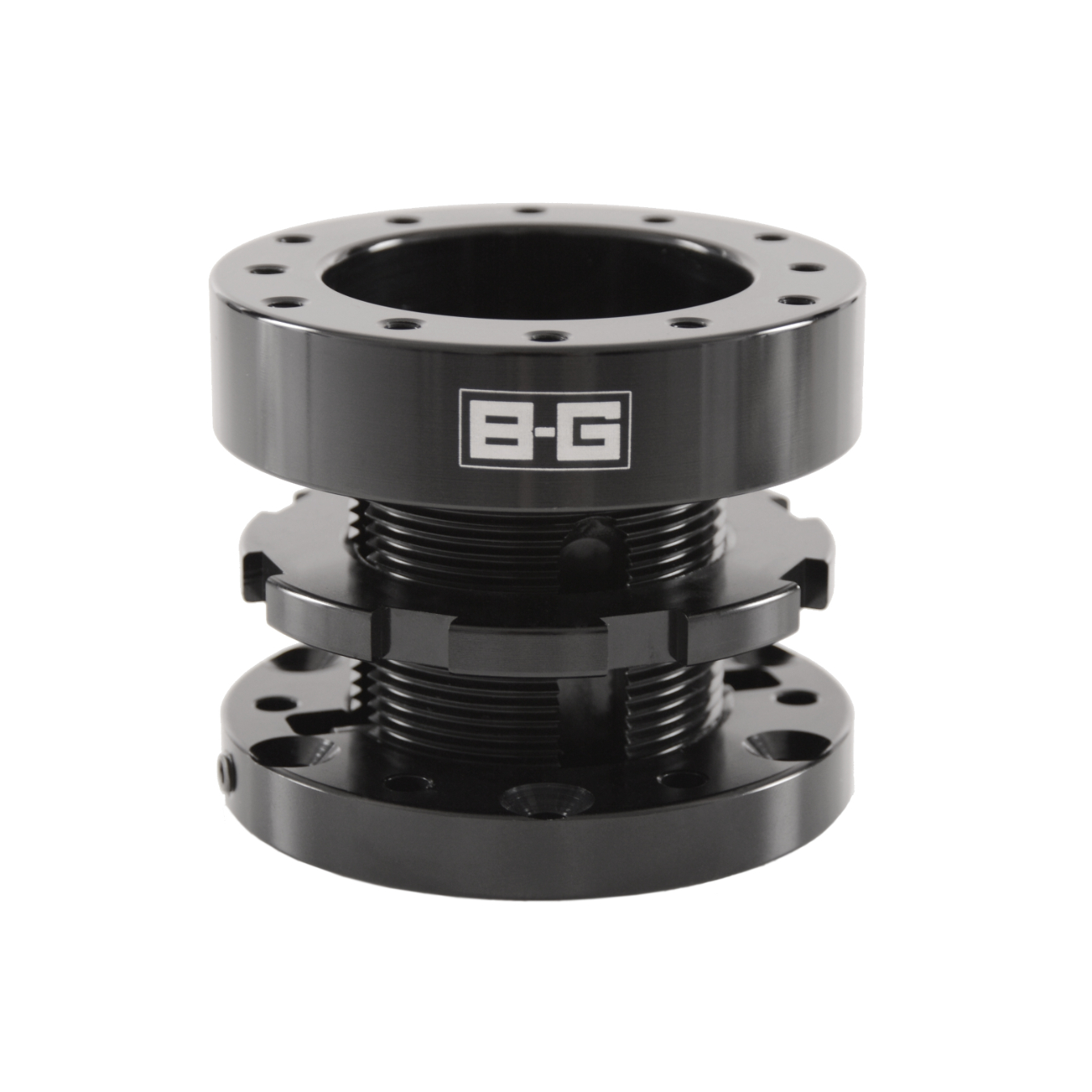 Entretoise de volant réglable BG RACING - épaisseur 45-70mm entraxe 6x70/6x74 - Avec visserie